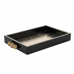 Richmond Interiors Dienblad Liv zwart goud