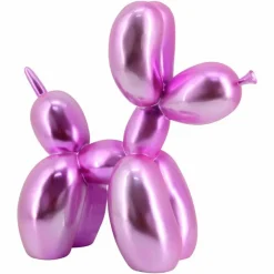 Richmond Interiors Dog deco object roze