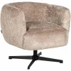 Richmond Interiors Draaifauteuil Estelle Sheep Nature
