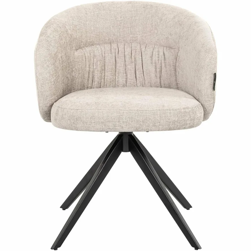 Richmond Interiors Draaifauteuil Olivia Miami 01 Natural