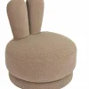 Richmond Interiors Draaifauteuil Bunny taupe teddy voor kinderen