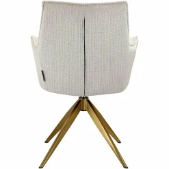 Richmond Interiors Draaistoel met arm Dakota Niagara 902 beige chenille
