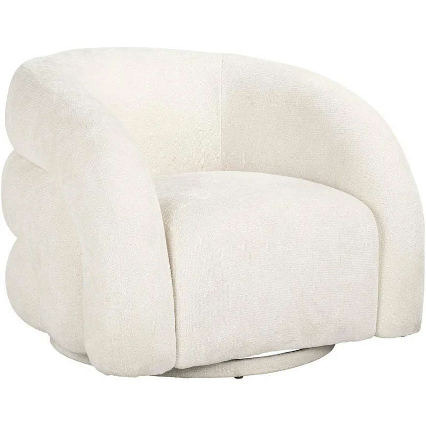 Richmond Interiors Draaifauteuil Arcus unicorn white