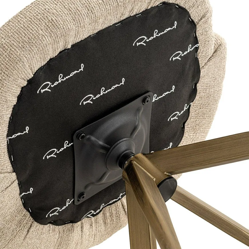 Richmond Interiors Draaistoel Zendaya biscotti