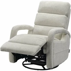 Richmond Interiors Draaifauteuil Denvi beige chenille