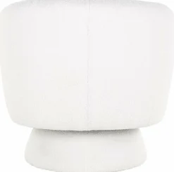 Richmond Interiors Draaifauteuil Senna white furry