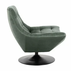 Richmond Interiors Draaifauteuil Richelle Jade Velvet (Genova 504 Jade)
