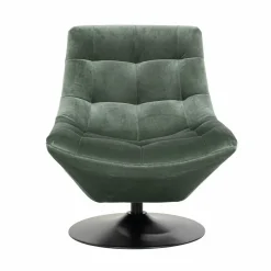 Richmond Interiors Draaifauteuil Richelle Jade Velvet (Genova 504 Jade)