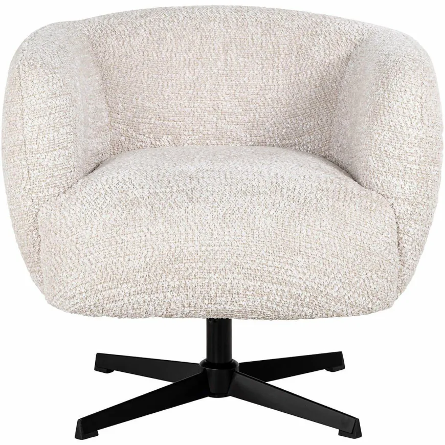 Richmond Interiors Draaifauteuil Estelle Lovely Cream