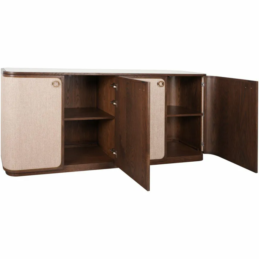 Richmond Interiors Dressoir Willox brown 4-doors