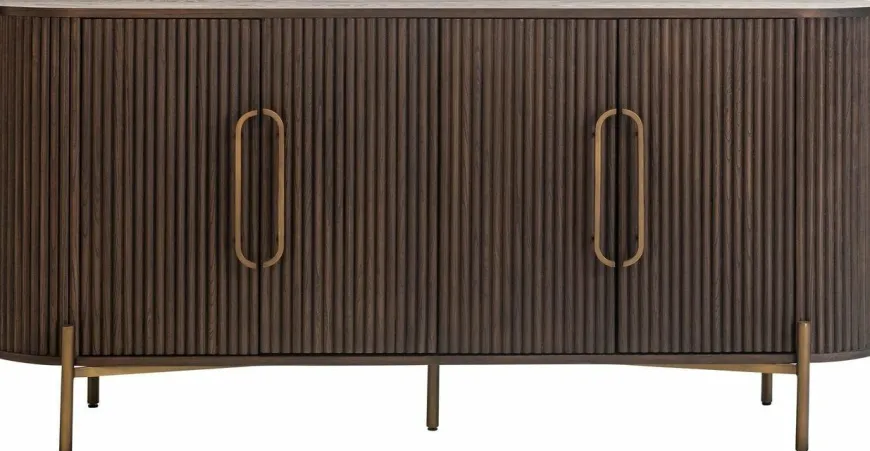 Richmond Interiors Dressoir luxor 4-deurs (Brown)