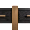 Richmond Interiors Dressoir Cambon 3-laden (Dark coffee)