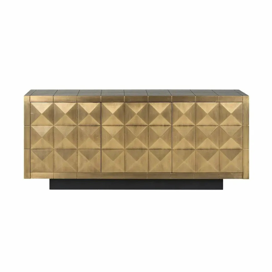 Richmond Interiors Dressoir Collada 3-deuren goud