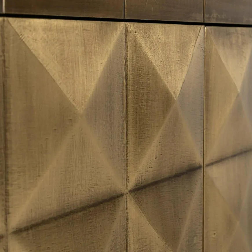 Richmond Interiors Dressoir Collada 3-deuren goud