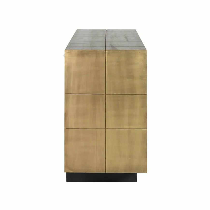 Richmond Interiors Dressoir Collada 3-deuren goud