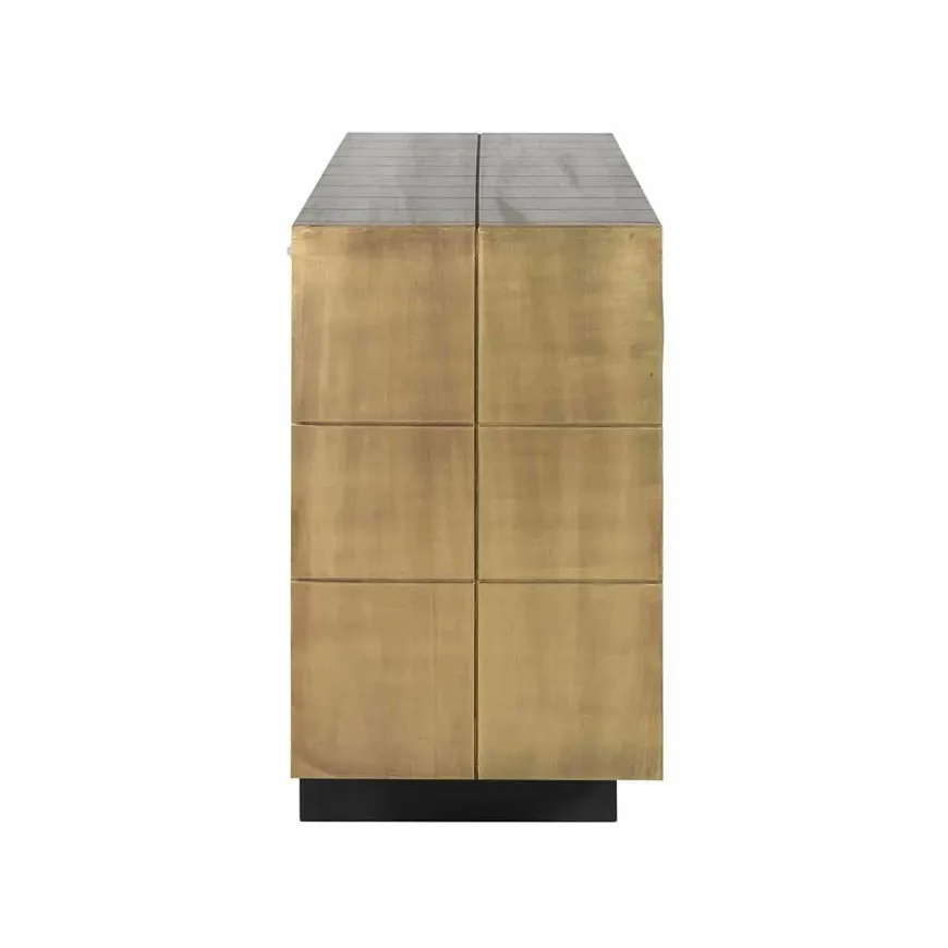Richmond Interiors Dressoir Collada 3-deuren goud