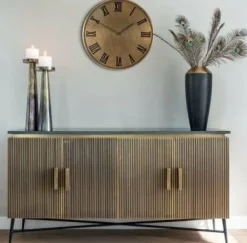 Richmond Interiors Dressoir Ironville 4-deuren (Gold)