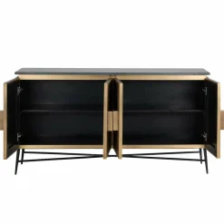 Richmond Interiors Dressoir Ironville 4-deuren (Gold)