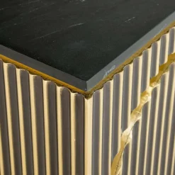Richmond Interiors Dressoir Les Arcs 3-deurs Brushed Goud