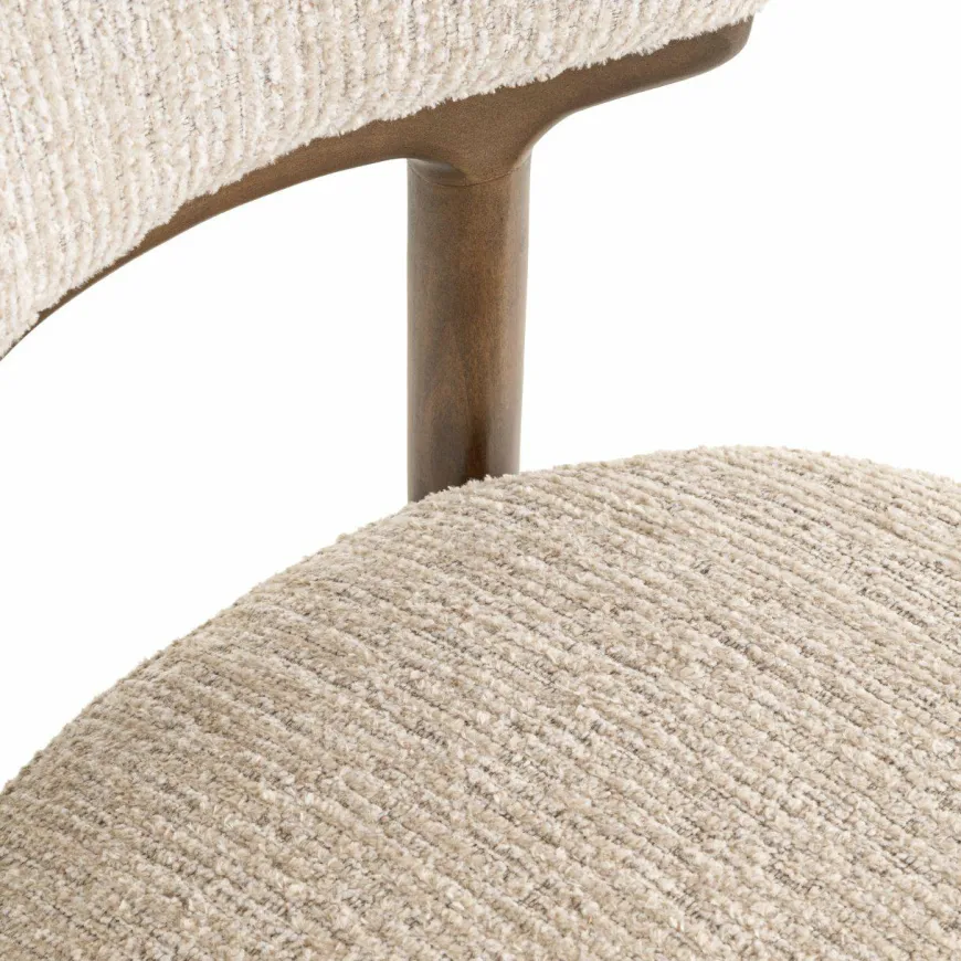 Richmond Interiors Eetkamerstoel Basker natural linear (Set of 2)
