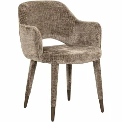 Richmond Interiors Eetkamerstoel Donnatella stone chenille