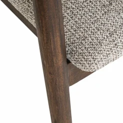 Richmond Interiors Eetkamerstoel Mihara mocca fancy