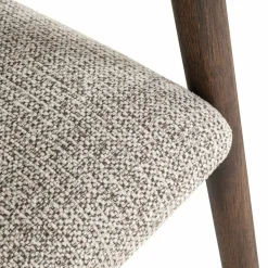 Richmond Interiors Eetkamerstoel Mihara mocca fancy