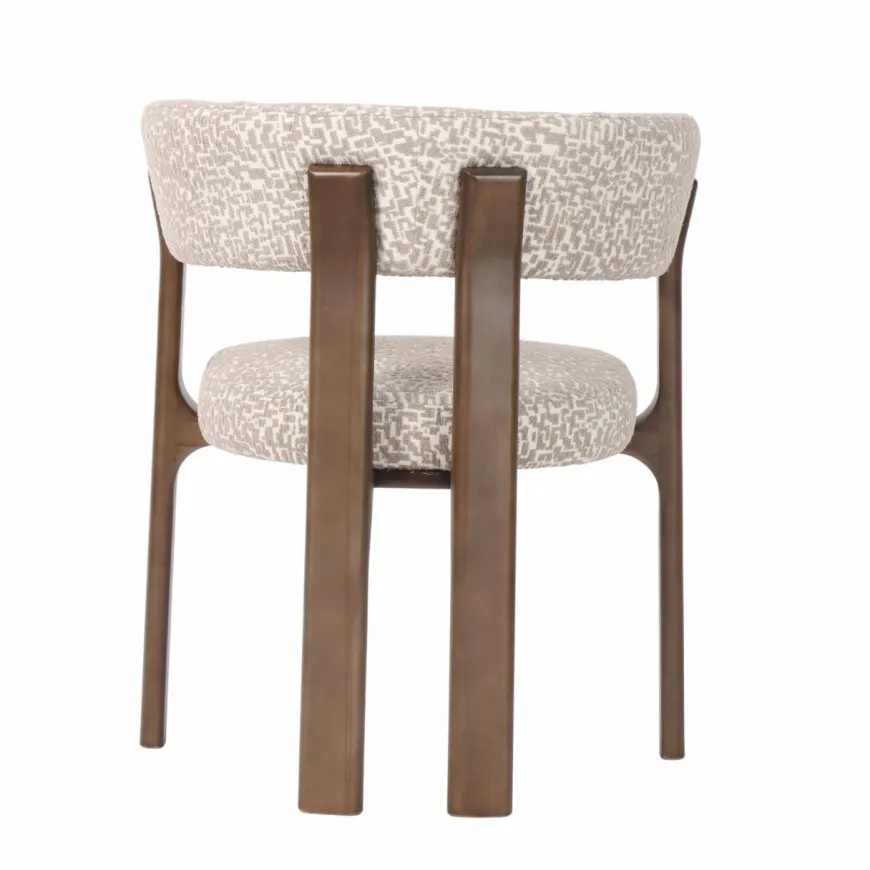 Richmond Interiors Eetkamerstoel Contigo natural geo