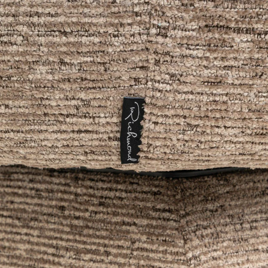 Richmond Interiors Eetkamerstoel Quiriro mocca linear swivel