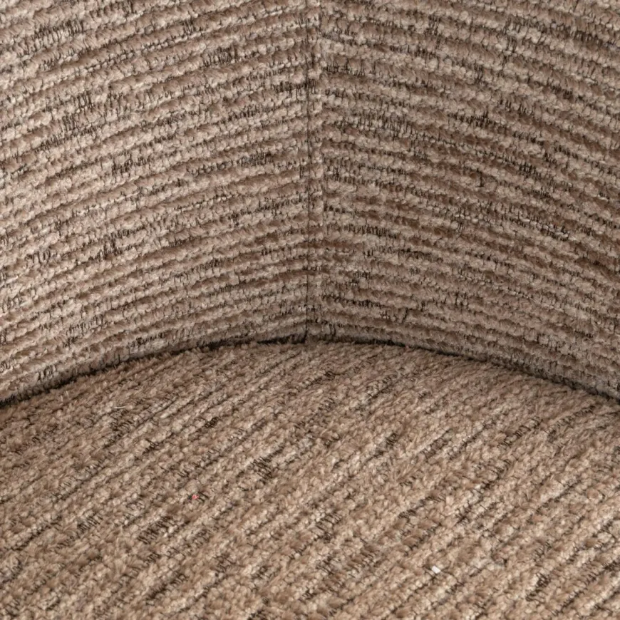 Richmond Interiors Eetkamerstoel Quiriro mocca linear swivel