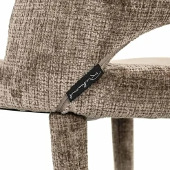 Richmond Interiors Eetkamerstoel Cecilia stone chenille