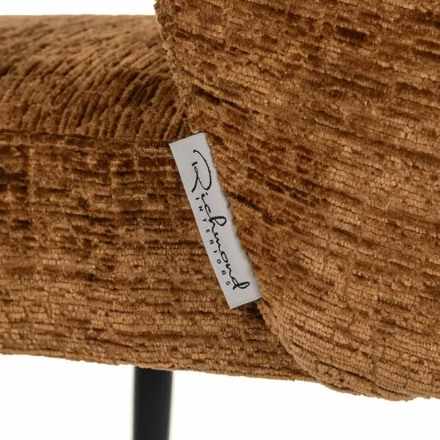 Richmond Interiors Eetkamerstoel Fallon cognac fusion Fusion cognac 28