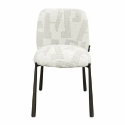 Richmond Interiors Eetkamerstoelen Lana set van 2 Beige graffic
