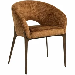 Richmond Interiors Eetkamerstoel Kenzi cognac fusion Fusion cognac 28