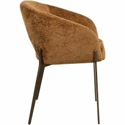 Richmond Interiors Eetkamerstoel Kenzi cognac fusion Fusion cognac 28