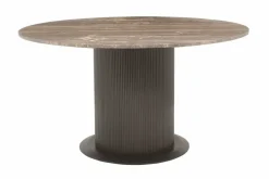 Richmond Interiors Eettafel Russo brown 140Ø