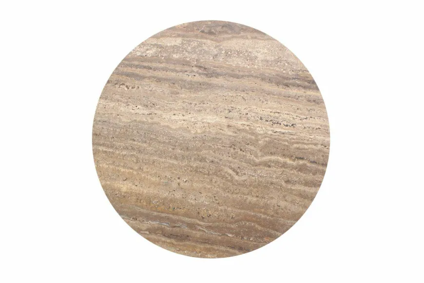 Richmond Interiors Eettafel Russo brown 140Ø