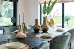 Richmond Interiors Eettafel Hayley 280 (Dark coffee)