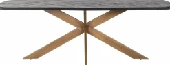 Richmond Interiors Eettafel Hayley 280 (Dark coffee)