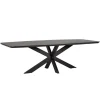Richmond Interiors Eettafel Bonvoy Zwart 235 Zwart