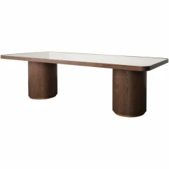 Richmond Interiors Eettafel Willox brown 235 including glass