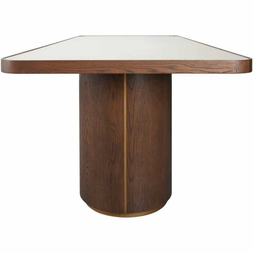 Richmond Interiors Eettafel Willox brown 235 including glass