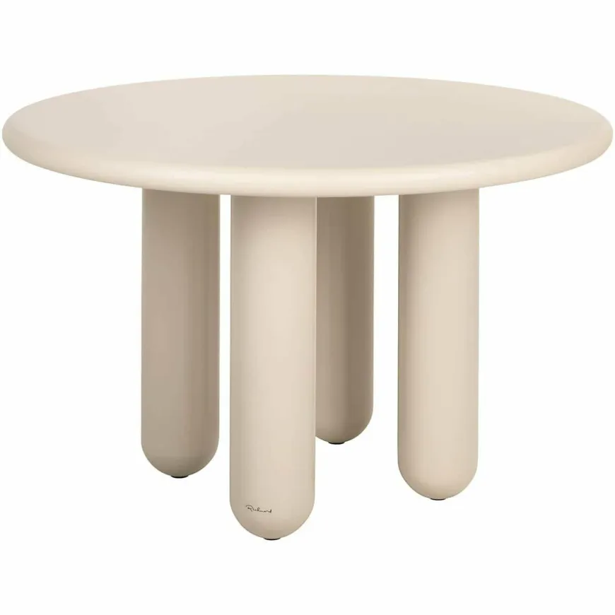 Richmond Interiors Eettafel Calma 120Ø Beige
