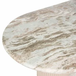 Richmond Interiors Eettafel Coronel Beige 240 cm