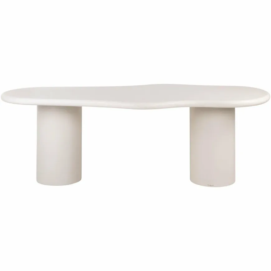 Richmond Interiors Eettafel Bloomstone white 230