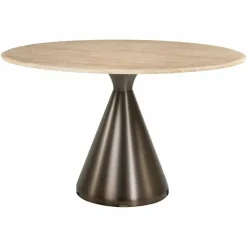 Richmond Interiors Eettafel Montgommery 130Ø Beige
