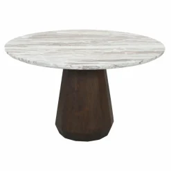 Richmond Interiors Eettafel Oberoy Blush beige 130Ø