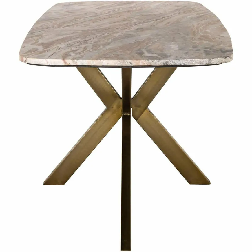 Richmond Interiors Eettafel Bottega 220 deens ovaal wit