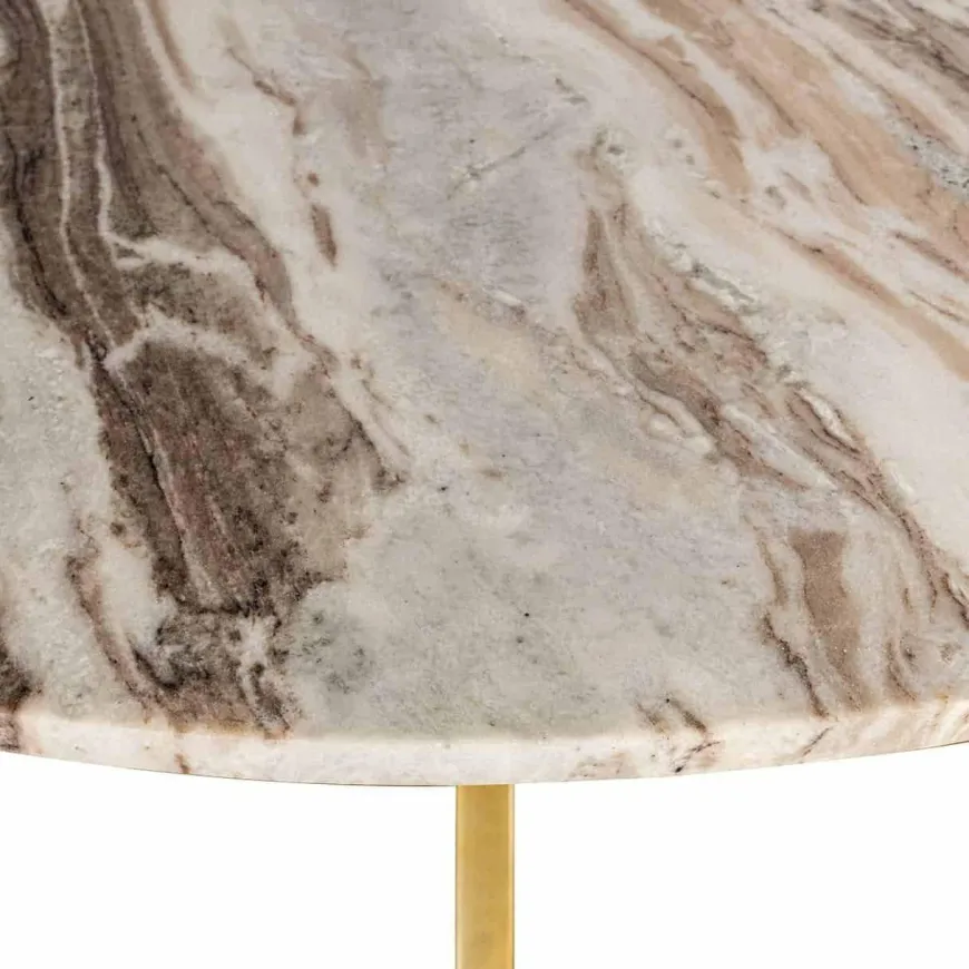 Richmond Interiors Eettafel Bottega 140Ø wit