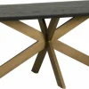 Richmond Interiors Eettafel Cambon 280 deens ovaal (Dark coffee)